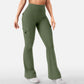 💖Yoga-broek voor dames met hoge taille, uitlopende pijpen en zakken