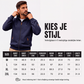 Heren jack met capuchon en volledige rits, cargo-stijl