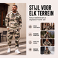 Warme camouflage hoodie en broek set voor heren