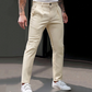 Stretch-zakelijke broek met slanke pasvorm voor heren