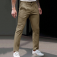 Stretch-zakelijke broek met slanke pasvorm voor heren