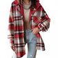 ❄️ Winter uitverkoop 50% korting🎉Women’s Classic Cozy Plaid Hooded Jacket