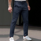 Stretch-zakelijke broek met slanke pasvorm voor heren