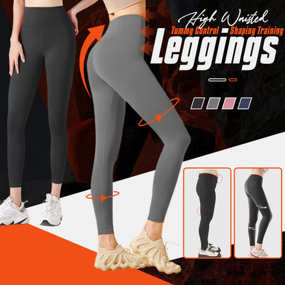 Trainingslegging met hoge taille en buikcorrectionele werking