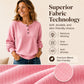 Casual sweatshirt met wafelpatroon voor heren