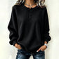 Casual sweatshirt met wafelpatroon voor heren