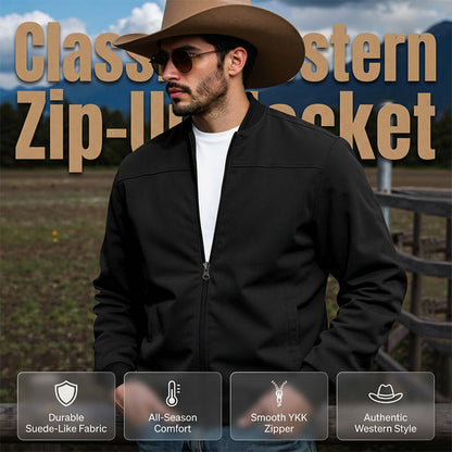 🧥 Heren Klassieke Bomberjack – Casual Jas met Ritssluiting, Moderne Pasvorm & Tijdloze Streetwear Look ✨