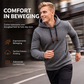 Heren casual hoodie van jacquard