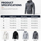 Heren casual hoodie van jacquard