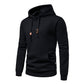 Heren casual hoodie van jacquard