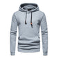 Heren casual hoodie van jacquard