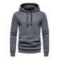 Heren casual hoodie van jacquard