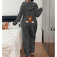 🎁 Winter Deal ✨ Dames Beerprint Onesie met Capuchon 🧸 Zachte Loungewear, Warme Comfort & Schattige Look