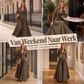 ✨ Nieuwe Collectie 🌸 Dames Maxi Jurk met Revers & Knoopsluiting 👗 Elegante Pasvorm, Tijdloze Stijl & Comfortabele Look