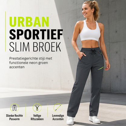 🔥50% OFF🔥Casuele sportbroeken voor dames met ritszakken