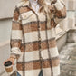 Women’s Casual Classic Plaid Mid-Length Coat