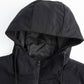 Heren windjack met capuchon en trenchcoatstijl, halflang