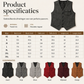 Heren casual vintage V-hals gilet
