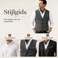Heren casual vintage V-hals gilet