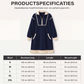 Casual damesjurk van sweatshirtstof met halve rits