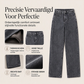 Wijde jeans voor dames met warme voering