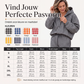 Dames set van 2 stuks met capuchon en gingham ruitpatroon