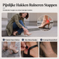 Dames schoenen met ronde neus, gekruiste bandjes en Mary Jane-stijl, blokhak, plateauhiel en uitsparingen