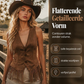 Vintage gilet met franje en V-hals voor dames