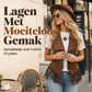 Vintage gilet met franje en V-hals voor dames