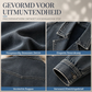 Dames spijker trenchcoat met open voorkant