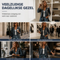 Dames spijker trenchcoat met open voorkant