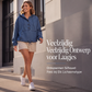 Casuele button-up denimhoodie voor dames