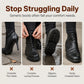 Women's Round Toe Chunky Heel Lace-up Boots