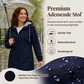 🌧️ Outdoor Favoriet ✨ Dames Waterdichte Jas met Capuchon – Bescherming tegen Regen & Comfortabele Pasvorm 🧥