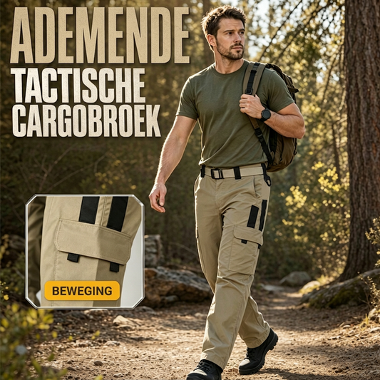 👖 Heren Outdoor Cargobroek met Meerdere Zakken – Casual Cargo Broek met Praktisch Design & Comfortabele Pasvorm ✨