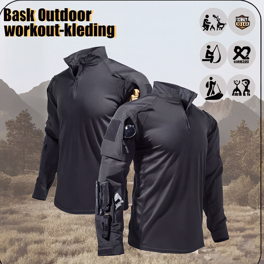 🏕️ Duurzame Outdoor Trainingskleding met Meerdere Zakken – Praktische Sportieve Set voor Buitenactiviteiten & Dagelijks Comfort ✨