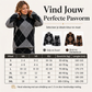 ✨ Nieuwe Look 💫 Dames Geruite Gebreide Trui en Rok Set – Comfortabel Stijlvol & Perfect Voor Herfst