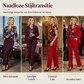 Elegante driedelige kantoorpakset voor dames