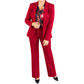 Elegante driedelige kantoorpakset voor dames