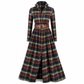 👗✨Franse vintage geruite jurk voor dames met grote maten, met onregelmatige zoom en slankmakend ontwerp✨ 𝘉𝘶𝘺 𝘢𝘯𝘺 2 𝘢𝘯𝘥 𝘨𝘦𝘵 𝘢𝘯 𝘦𝘹𝘵𝘳𝘢 8% 𝘥𝘪𝘴𝘤𝘰𝘶𝘯𝘵