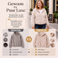 Dames Jack met Capuchon van Dubbelzijdig Pluche