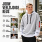 Heren casual faux 2-delige hoodie