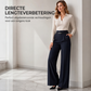 Elegante pantalons van een kostuum met hoge taille voor dames