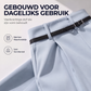 Elegante pantalons van een kostuum met hoge taille voor dames