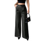 Elegante pantalons van een kostuum met hoge taille voor dames