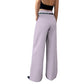 Elegante pantalons van een kostuum met hoge taille voor dames
