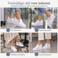 Zachte leren instapschoenen voor dames met verborgen hoogteverhoging, platte antislipzool