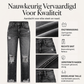 Vintage gescheurde jeans voor dames