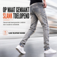 Heren casual comfortabele stretchjeans