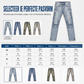 Heren casual comfortabele stretchjeans